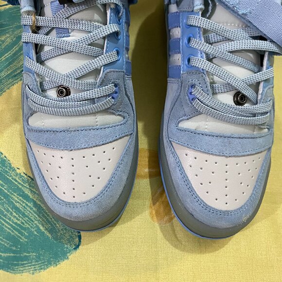 Adidas x Bad Bunny Light Blue Sneakers - Picture 3 of 10